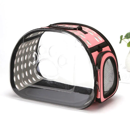 Pet Carrier Bag - Portable Pet Carrier Box With Viewing Window