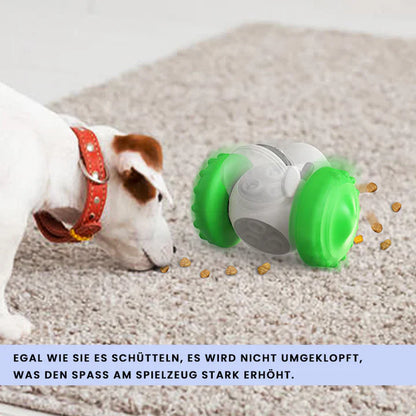 Interactive Feeding Toy With Wheels For Pets