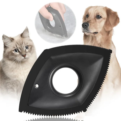 Effective Pet Hair Remover For Furniture Carpets And Clothing With Ergonomic Handle