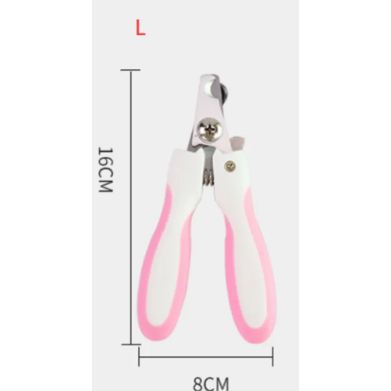 Claw Scissors for Pets with Safety Lock and File