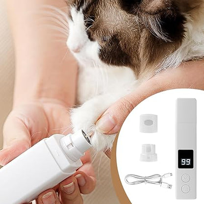 Digital Claw Grinder for Pets with Led Display and Quiet Operation