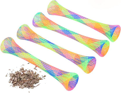 Flexible Cat Toy - Flexible Mesh Sticks For Interactive Playtime Fun