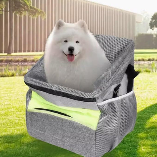 Dog Carrier For The Car - Compact And Safe Dog Carrier Bag With Sturdy Structure