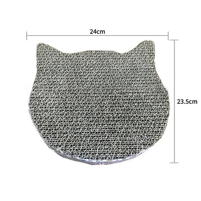Cat Scratching Mat In Fruit And Animal Shapes - Scratching Board Made Of Corrugated Cardboard