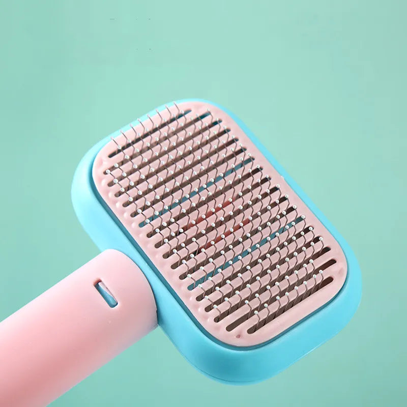 Hairbrush With Detangling Function - Innovative Design For Pain Relief And Quick Detangling