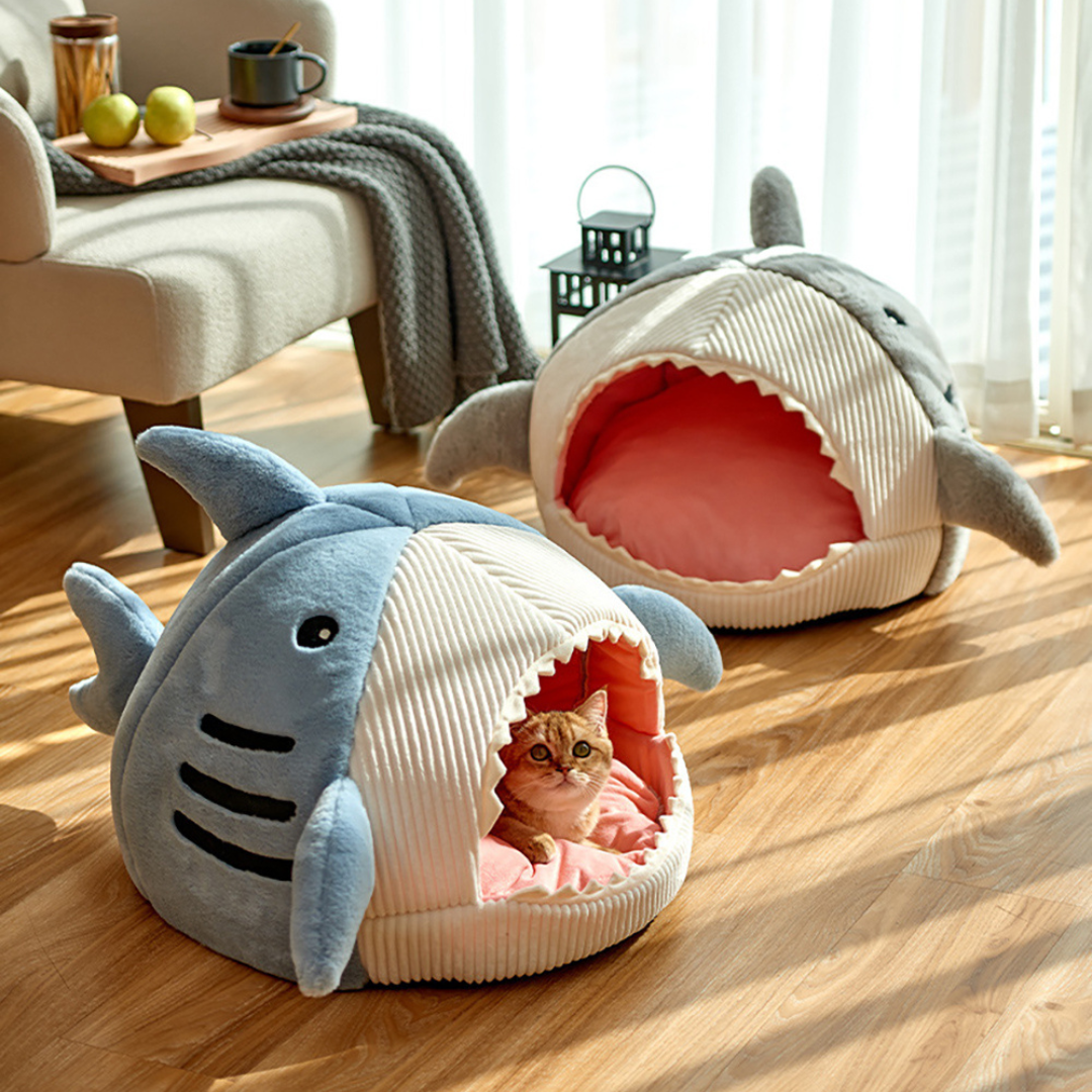 Portable Cat Cave With Cuddly Cushion