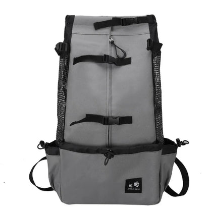 Travel Backpack With Mesh Pockets - Robust Design Adjustable Straps