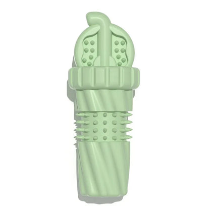Dog Toothbrush Made of Rubber for Puppies and Small Dogs with Nub Structure