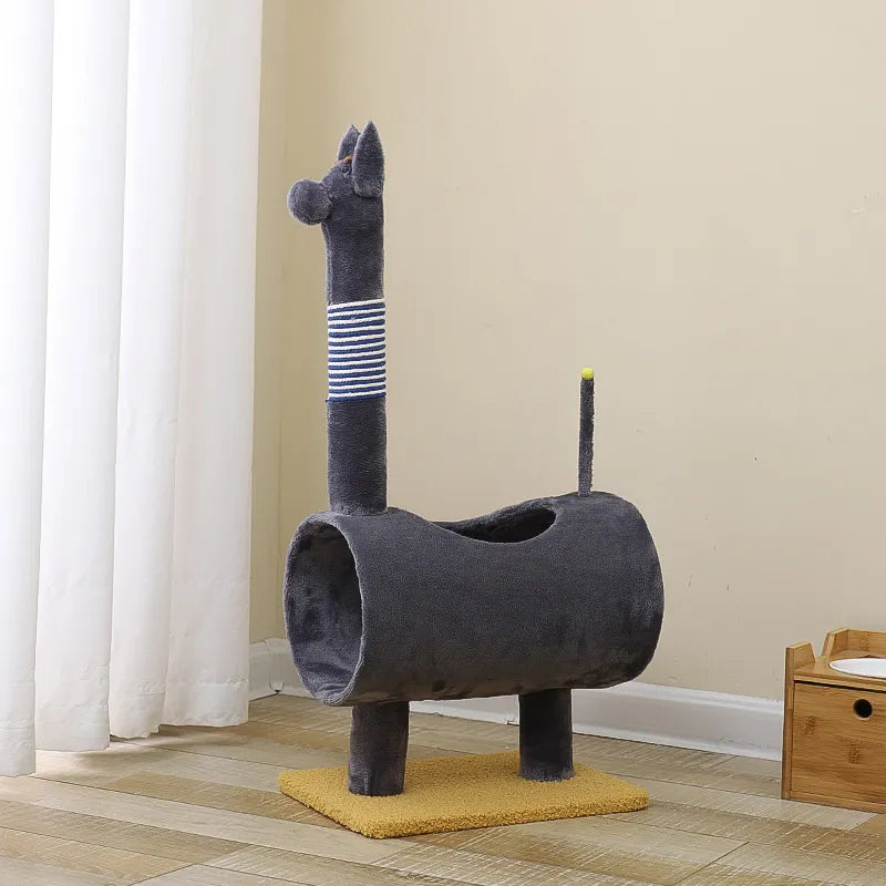Cat Scratching Post In Dinosaur Design With Scratching Post And Cave