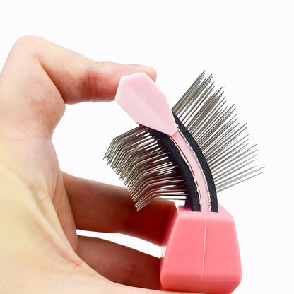 Cat Shampoo Comb - Detangling Brush For Cats And Dogs