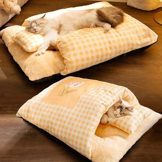Cats Premium Sleeping Bag Bed