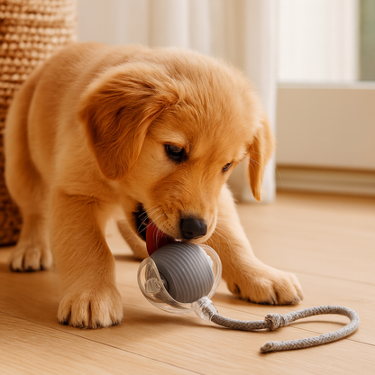Interactive Play Ball with Tail for Dogs