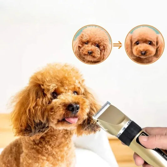 Silent Fur Trimmer Set For Dogs