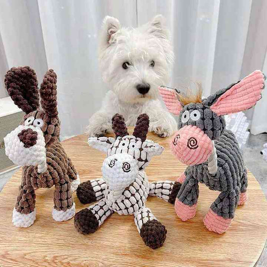 Chew Toy For Dogs - Funny Soft Toy With Rope For Fun And Games