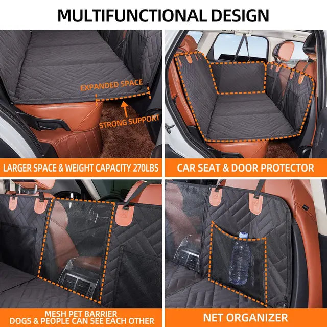 Hard Bottom Car Seat Extender for Dogs