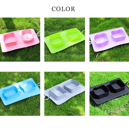 Portable Silicone Dog Bowl