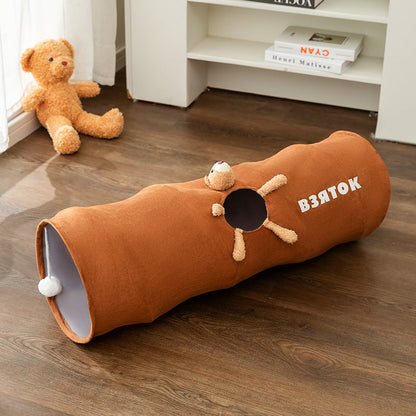 Foldable Cat Play Tunnel
