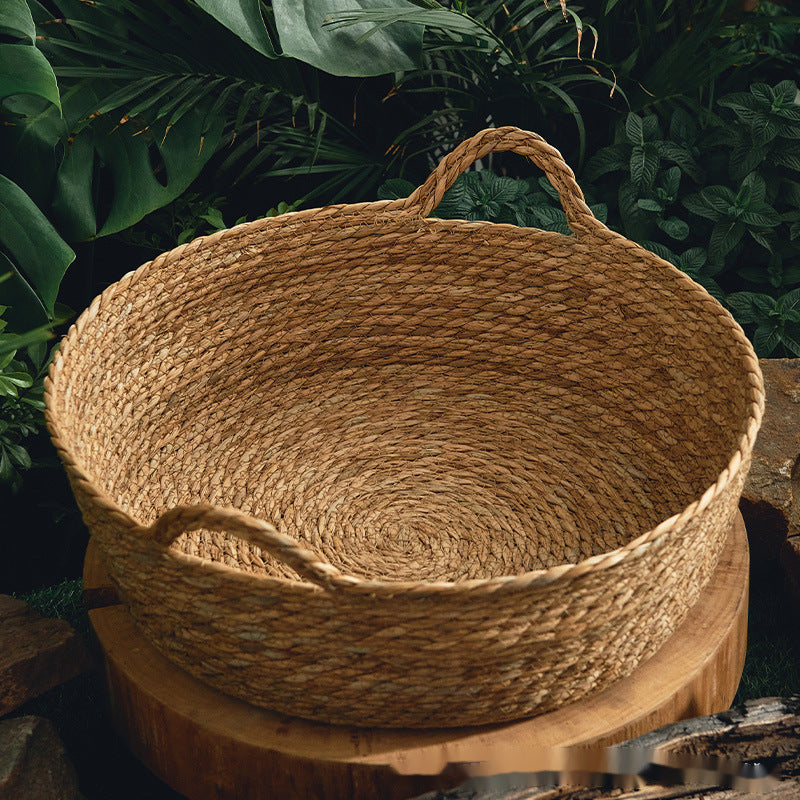 CozyRattan - Natural Rattan Cat Nest