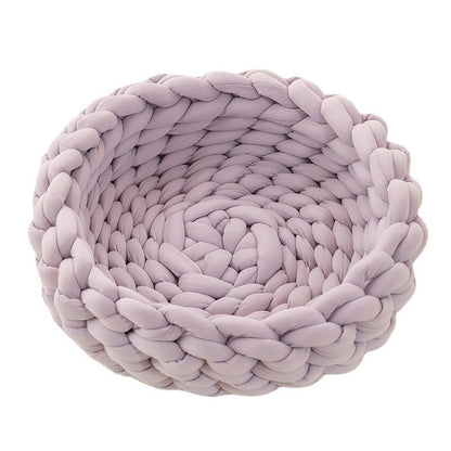 Hand-woven Cat Basket