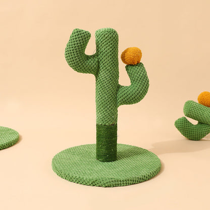 Cat Cactus Scratching Post Made Of Sisal