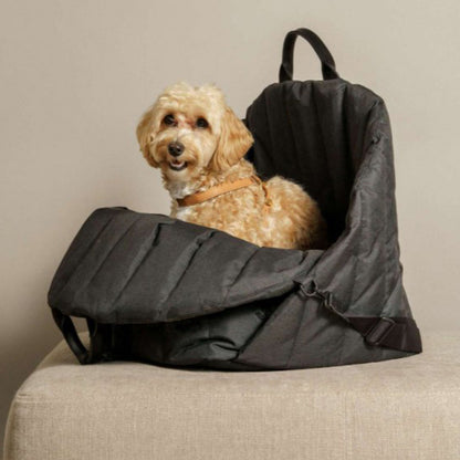 2-in-1 Luxury Dog Car Bag