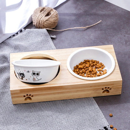Bowl Duo In Wood Design