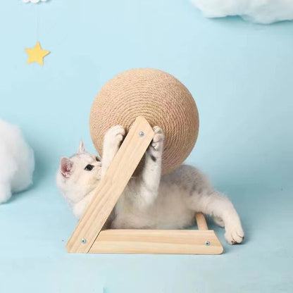 Cat Scratching Ball Made Of Sisal