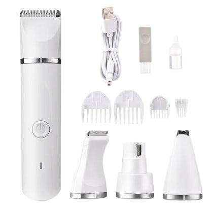 Professional 4in1 Pet Hair Trimmer With Multifunction