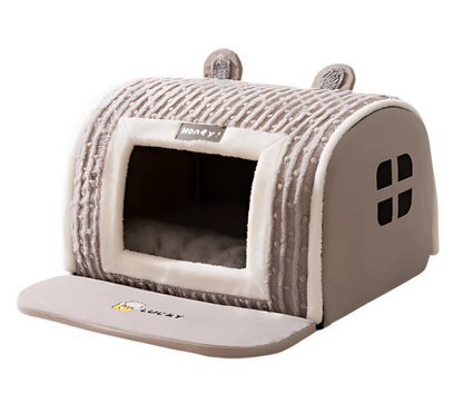 Cozy Pet House With Removable Mat