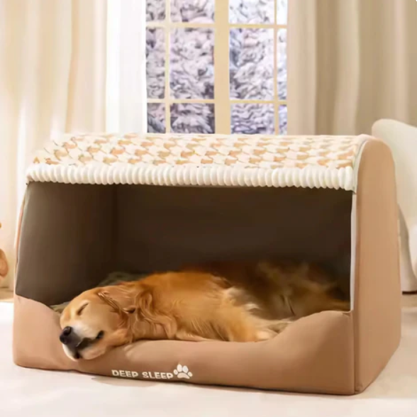 Cozy Pet House With Removable Mat