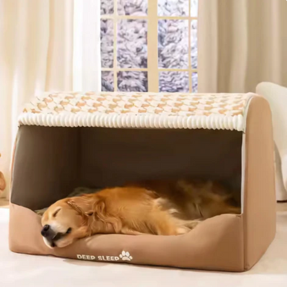 Cozy Pet House With Removable Mat