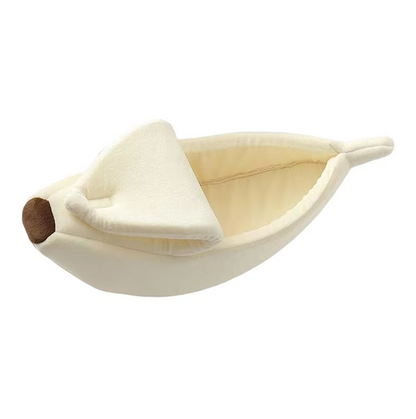 Banana - Shaped Pet Nest For Dogs And Cats - Comfortable Winter Bed For Pets