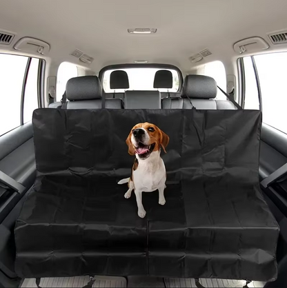 Waterproof Car Seat Cover For Dogs - Non - Slip Rear Seat Cover With Side Protection