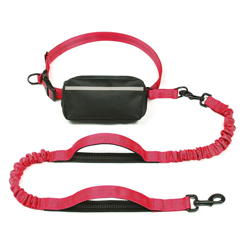 Free - Handed Dog Lead With Fanny Pack