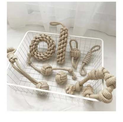 Robust Chew Toy Set Made Of Rope - Long - Lasting Fun For Dogs