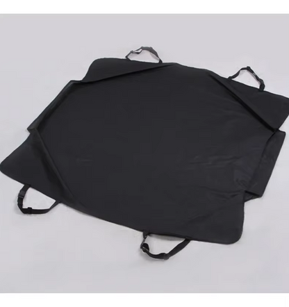 Waterproof Car Seat Cover For Dogs - Non - Slip Rear Seat Cover With Side Protection