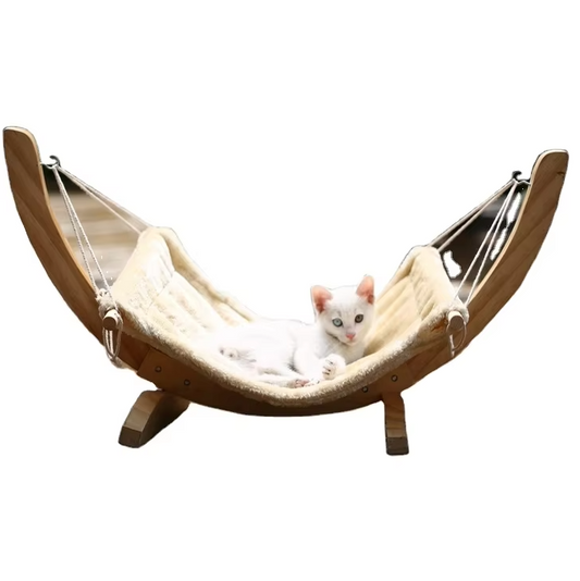 Cat Hammock - Soft Cover For Wooden Cat Bed  Washable And Durable