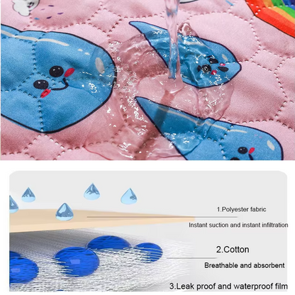 Coloured Pet Blanket - Soft Washable Mat For Dogs & Cats