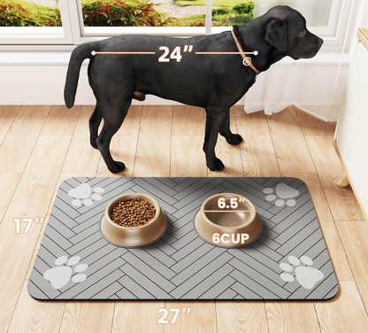 Dog Mat For Food And Water