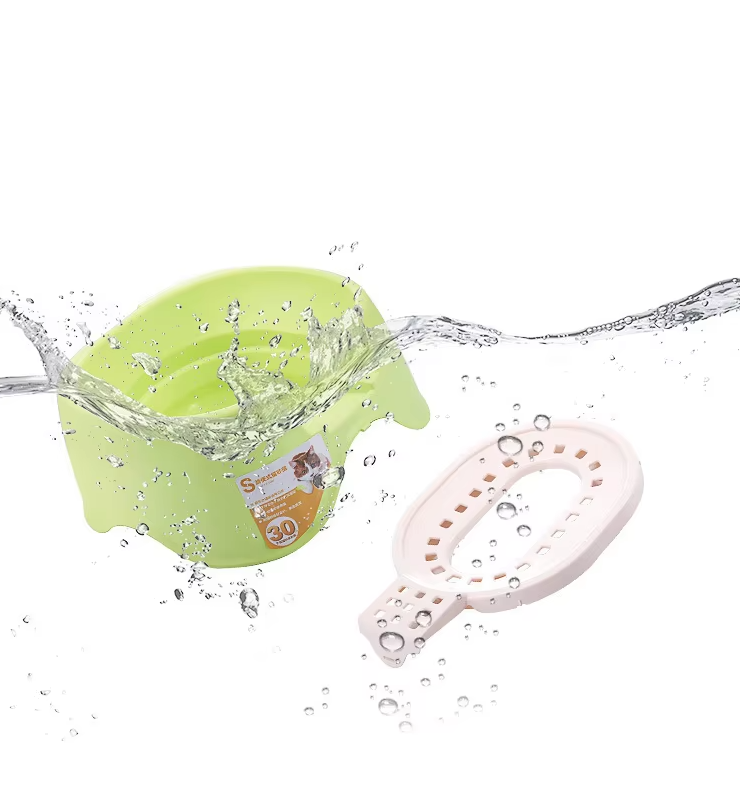 Cat Litter Tray With Scoop - Hygienic And Practical Cat Litter Tray Made Of Plastic