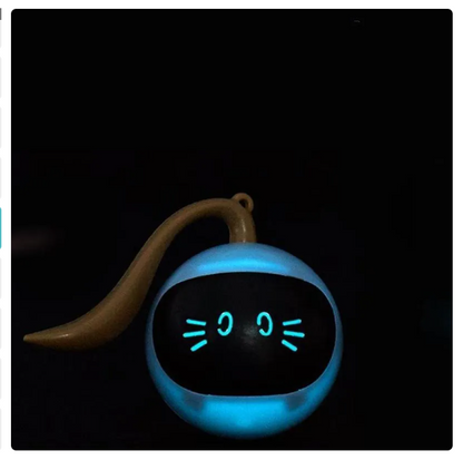Interactive Cat Toy With Led Lights - Spherical Toy For Cats