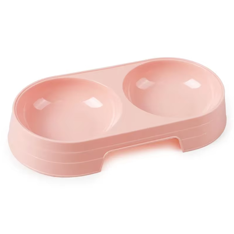 Double Plate Set For Dogs With Non - Slip Base
