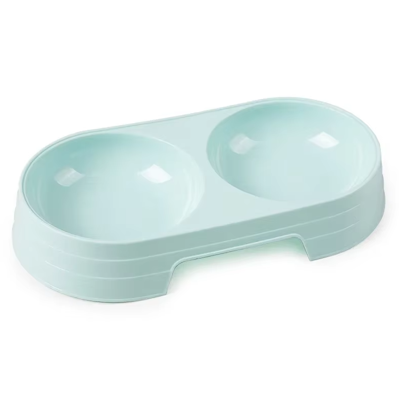 Double Plate Set For Dogs With Non - Slip Base