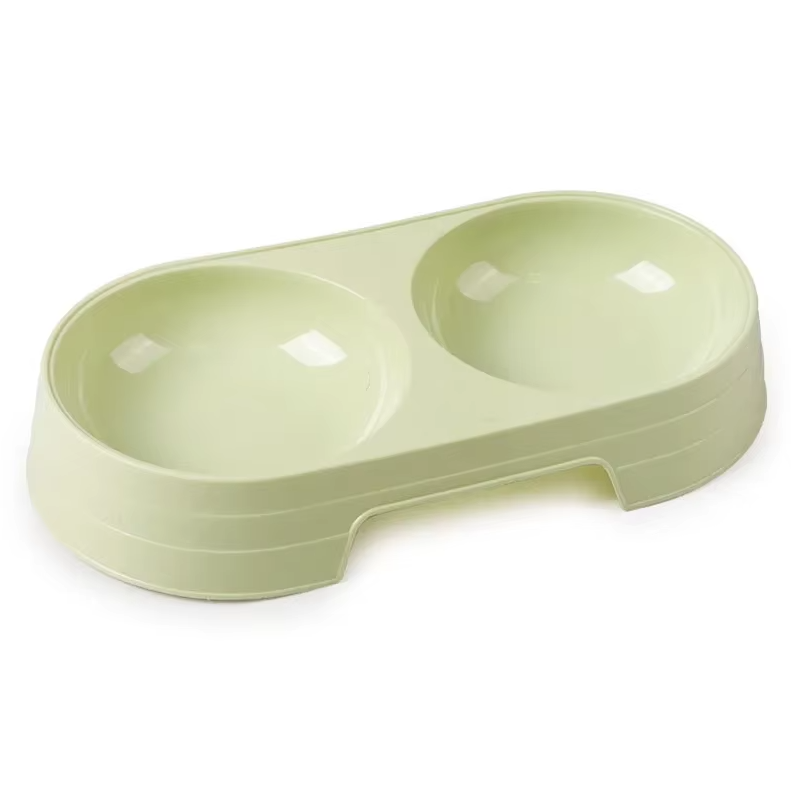 Double Plate Set For Dogs With Non - Slip Base