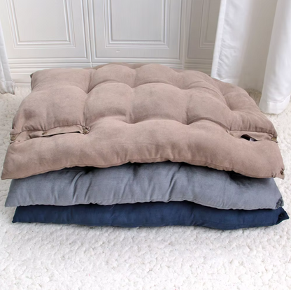 Cosy Dog Bed with Cushion - Soft Washable Pet Bed for Dogs Cats