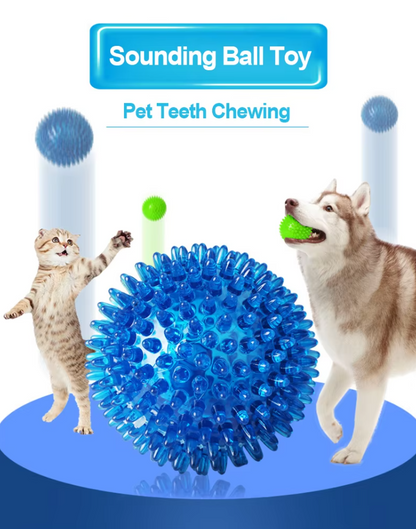 Nub Ball Dog Toy - Dental Care And Massage Ball For Playful Activity