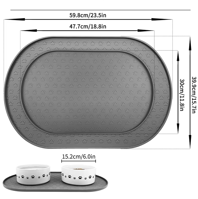 Dog Mat Set With Non - Slip Surface