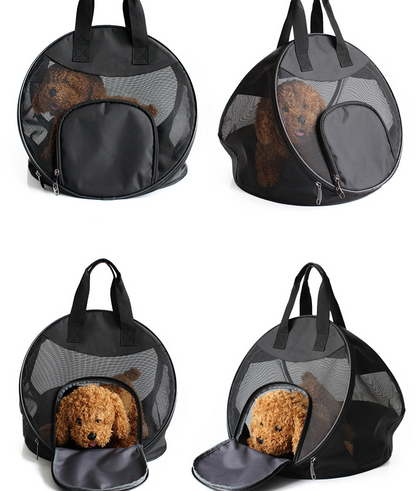 Foldable Pet Carrier Bag - Breathable Carrier Bag For Dogs & Cats