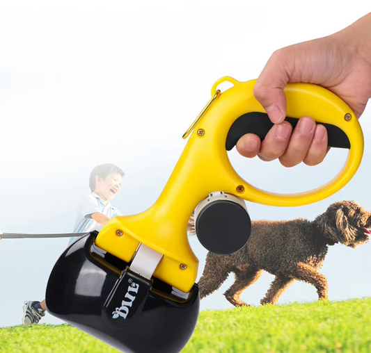 Dog Waste Bag Dispenser With Carrying Handle - Practical For Walks