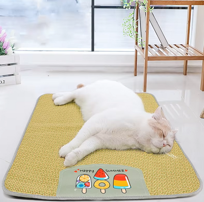 Cooling Mat For Pets - Breathable And Comfortable For Dogs And Cats